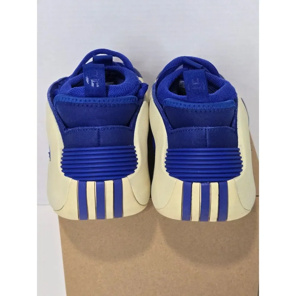 Adidas Harden Vol 8 Blue Fusion Basketball Shoes | Men's Size 8.5 | Cream